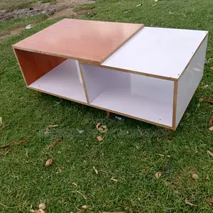 Brown White Coffee Table
