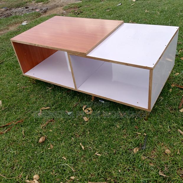 Brown White Coffee Table