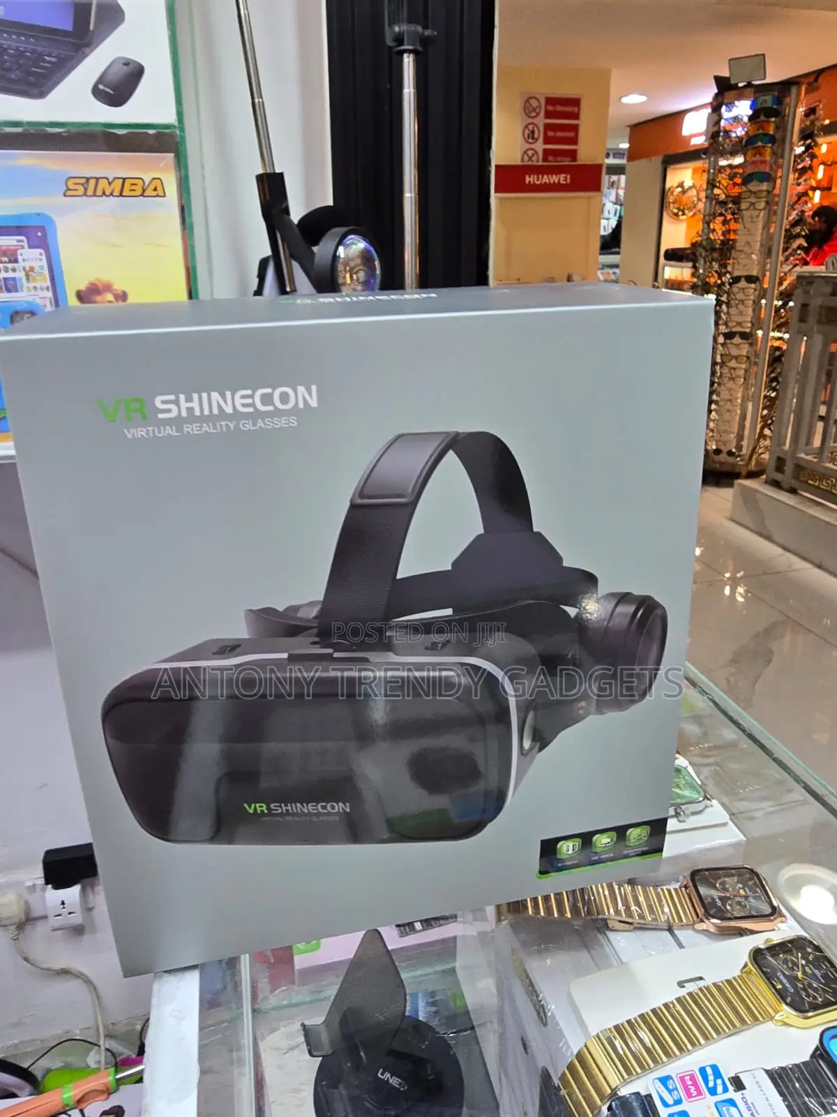 Vr Shinecon Adjustable Virtual Reality Glasses With Strap