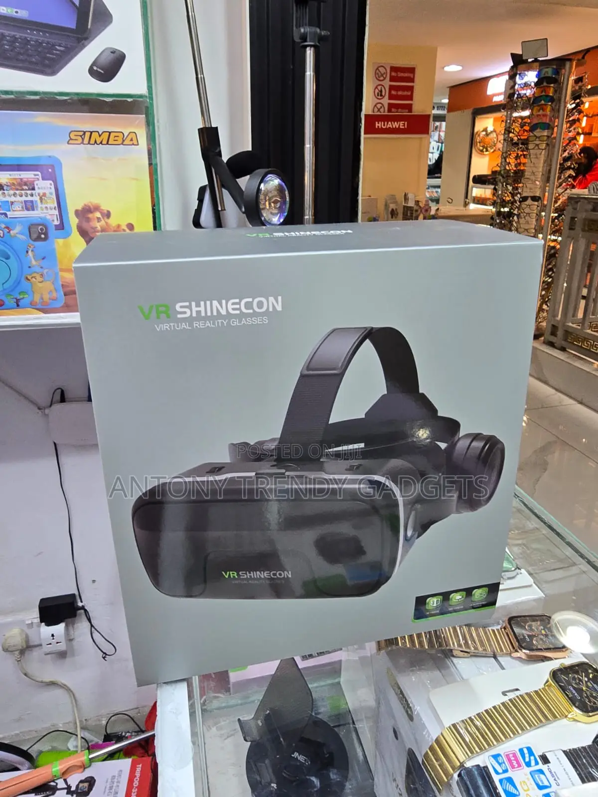 Vr Shinecon Adjustable Virtual Reality Glasses With Strap