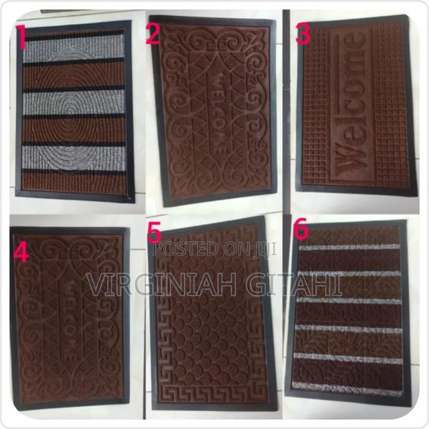 Door Mat Plain/Patterned Super Strong and Antislip Size 40 by 60*