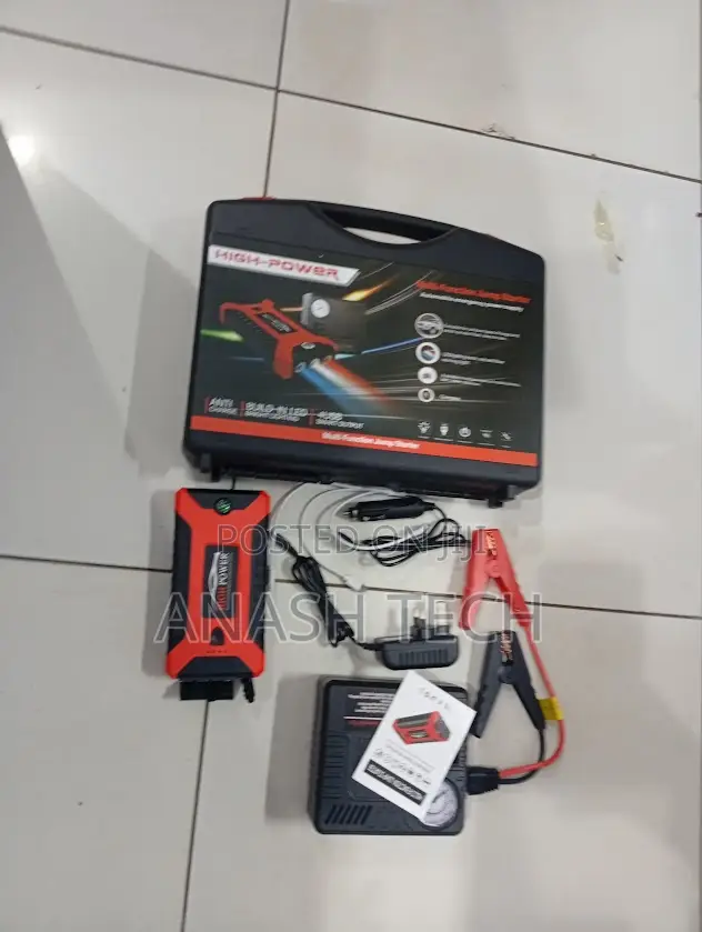 High-Power Emergency Tool Kit Car Jump Starter Kit With 80000mah