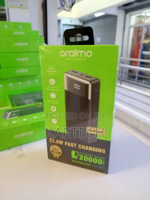 Oraimo Powernova Q21 22.5 W 20000mah Power Bank With Smart Led Display