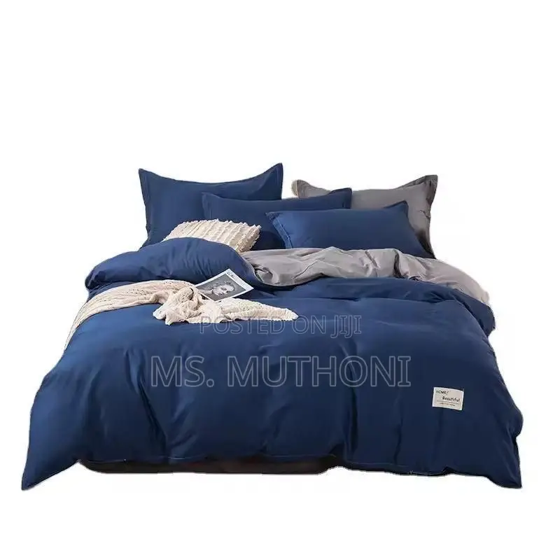 Sizes:4*6, 5*6, 6*6, 6*7 Quality Double Sided Cotton Duvet Cover Set