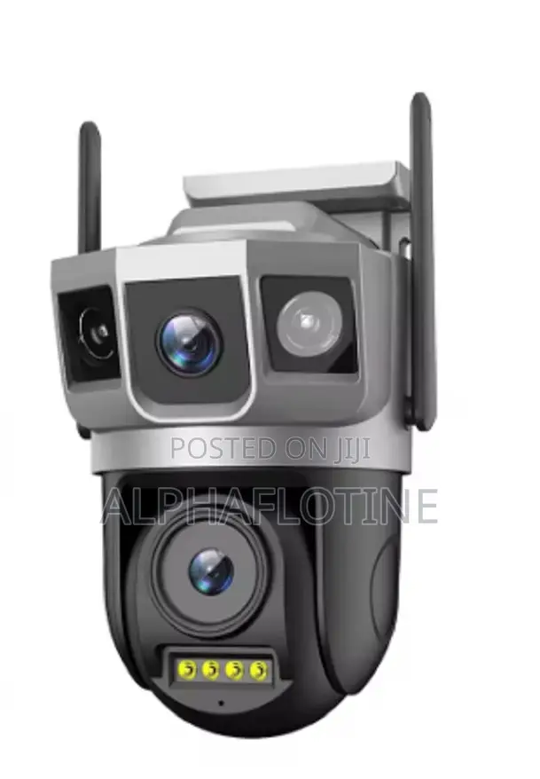 V380 Dual Lens 4mp 4g Security Camera-Ac Powered
