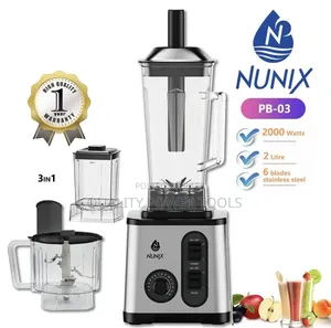 Nunix Pb-03 3-in-1 Commercial Blender