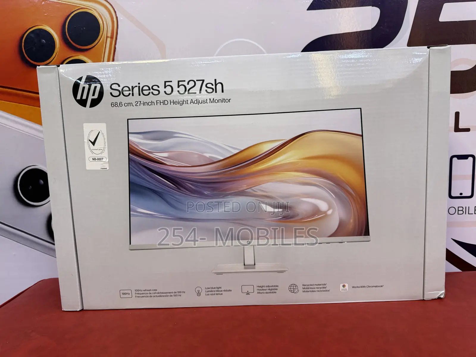 Hp Series 5 27 Inches FHD Height Adjust Monitor – 527sh (94c50aa)