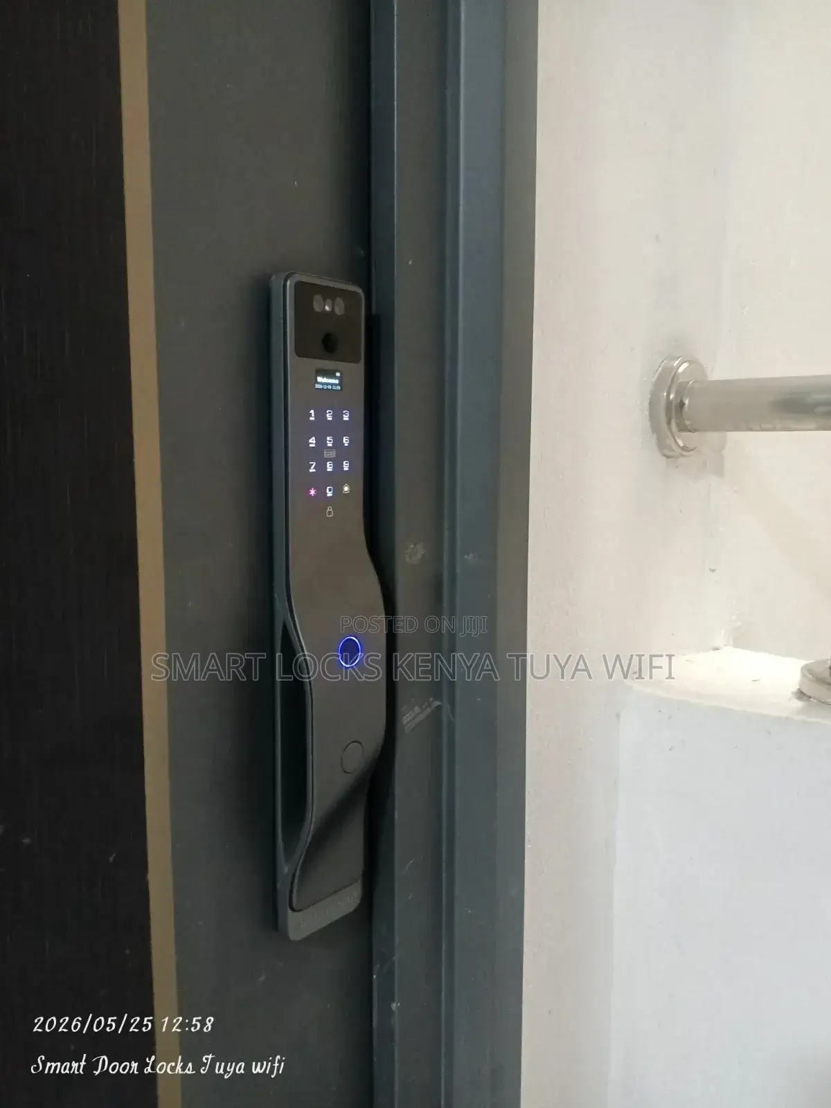 Smart Lock Tuya Wifi Fingerprints Password 3d Face Recognition Lock