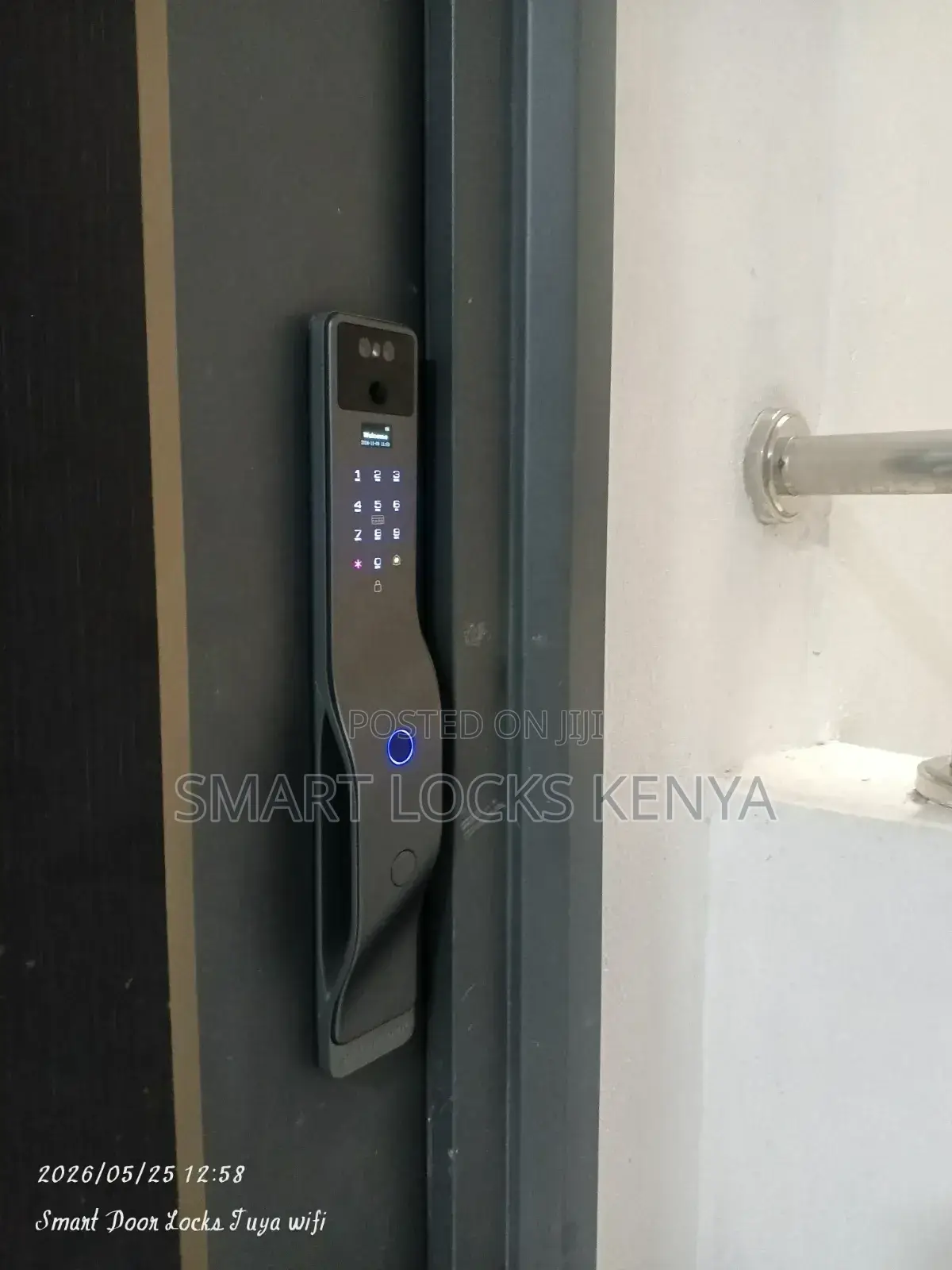 Smart Lock Tuya Wifi Fingerprints Password 3d Face Recognition Lock