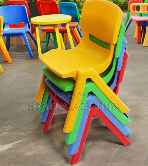 School Chair: Eco-Friendly Plastic Kindergarten Chair - thumbnail 3