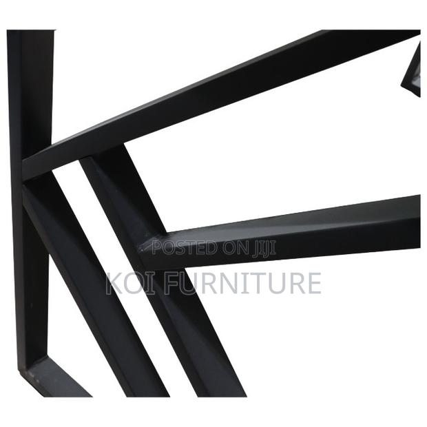 Office Desk : 1.2m G12 Black Computer Desk With Modern Metal Frame - thumbnail 9