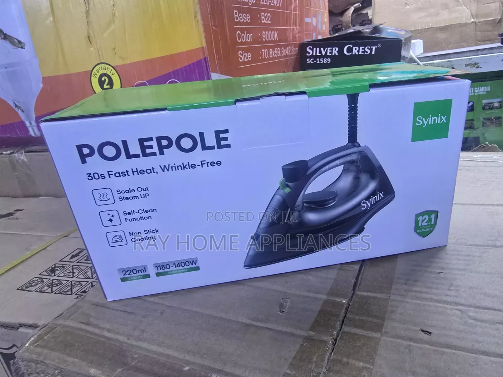 1180-1400watts New Model Irsp-1009 Steam Iron Box