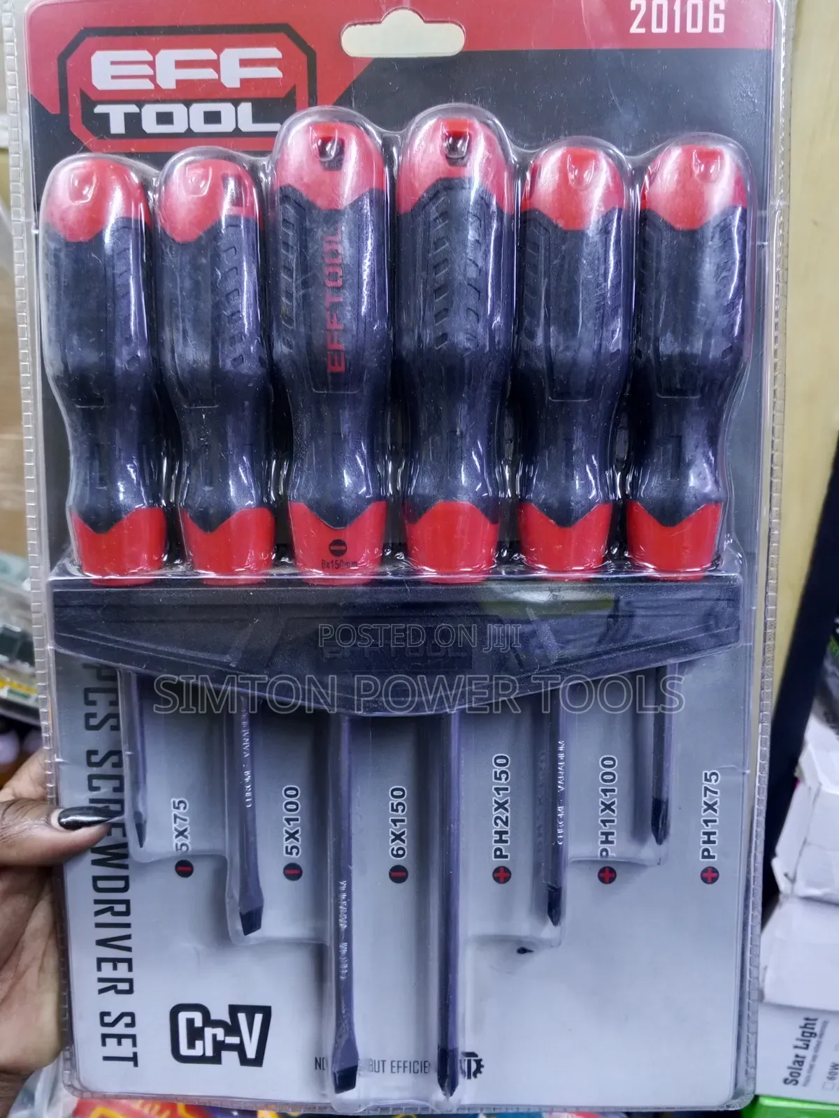 Eff Tool 6 Piece Screwdriver Set