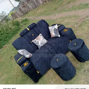 Black 2 Seater Sofa