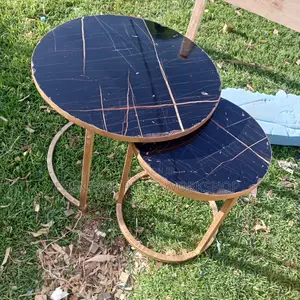 Black Modern Nesting Tables