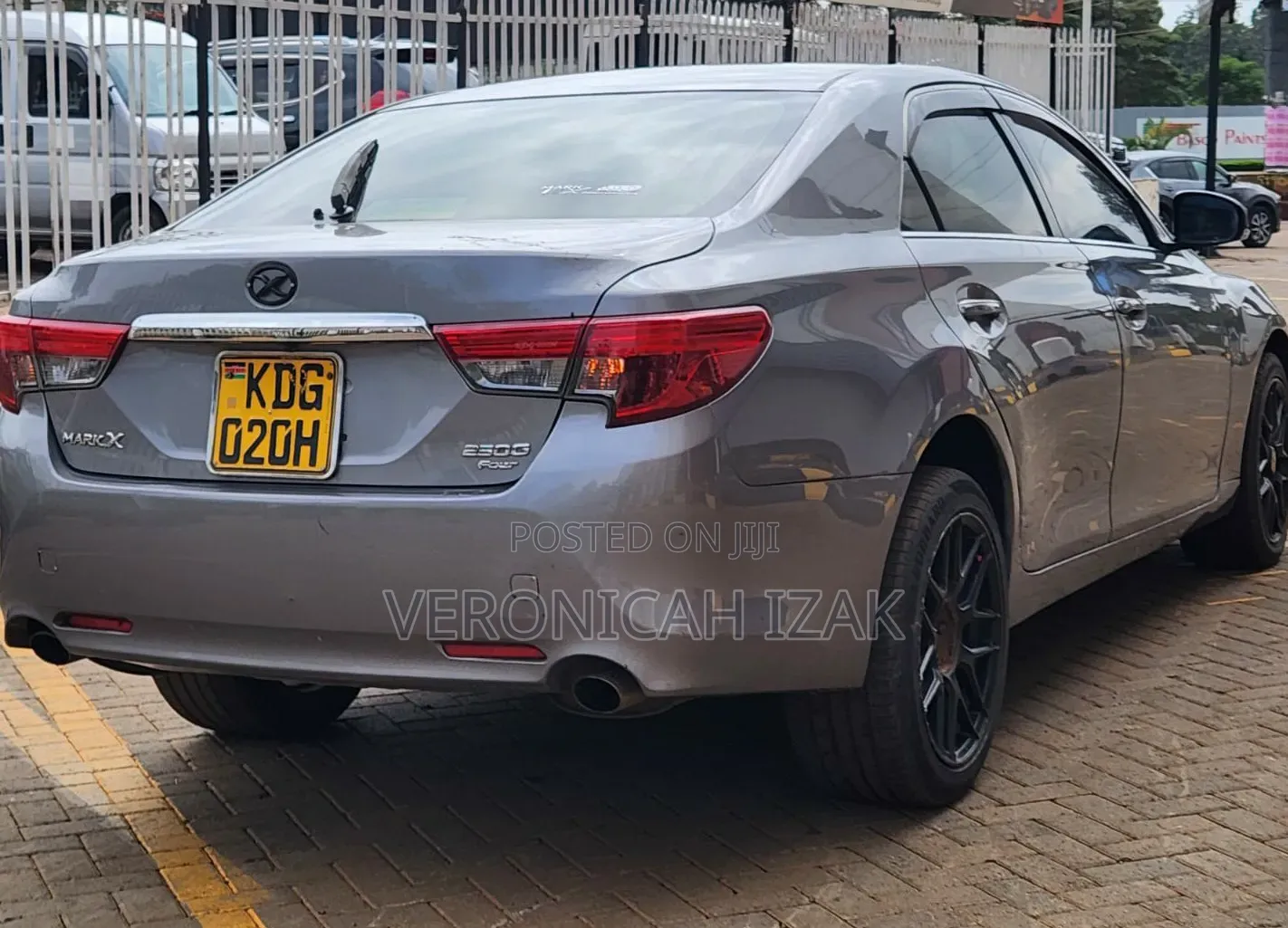 Toyota Mark X 2014 Gray
