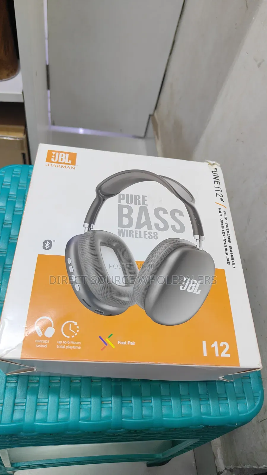 JBL I12 Wireless Gaming Music Headphones Original Style JBL I12