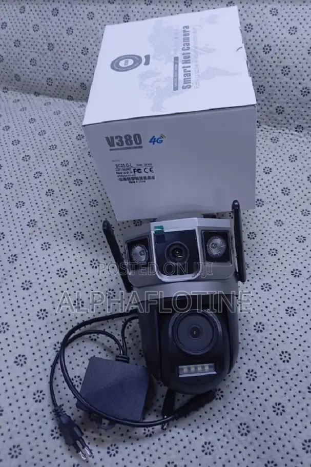 PTZ 4mp Wireless 4g Dual-Lens Ac Powered