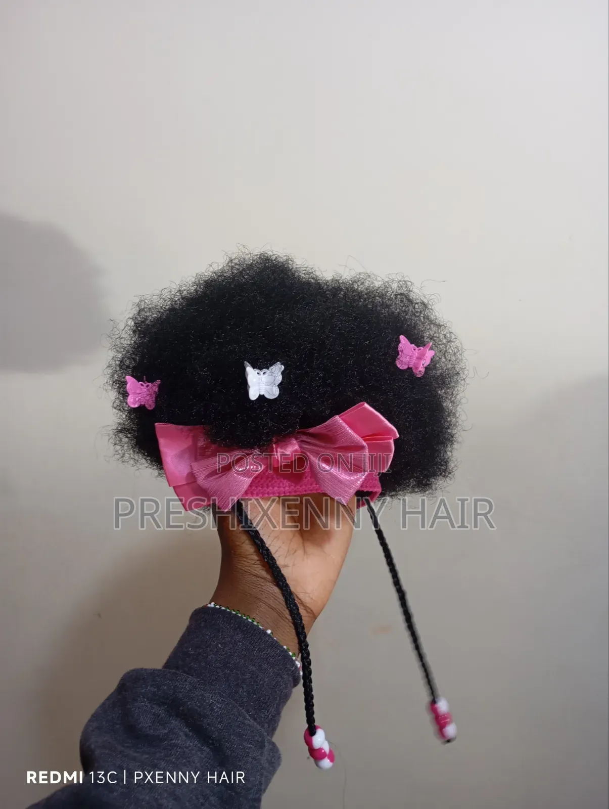 Afro Headband Wig for Baby Girls
