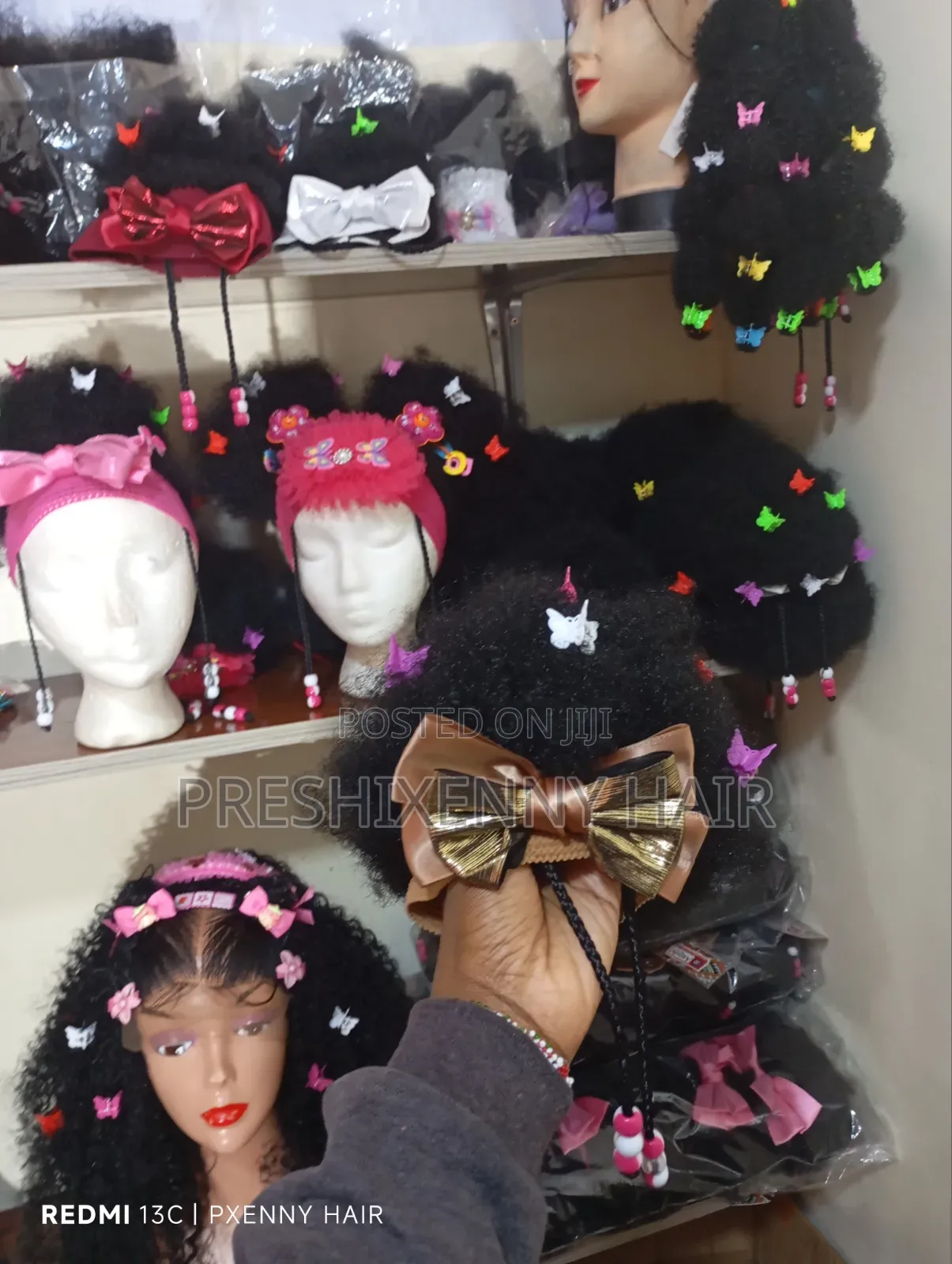 Afro Headband Wig for Baby Girls