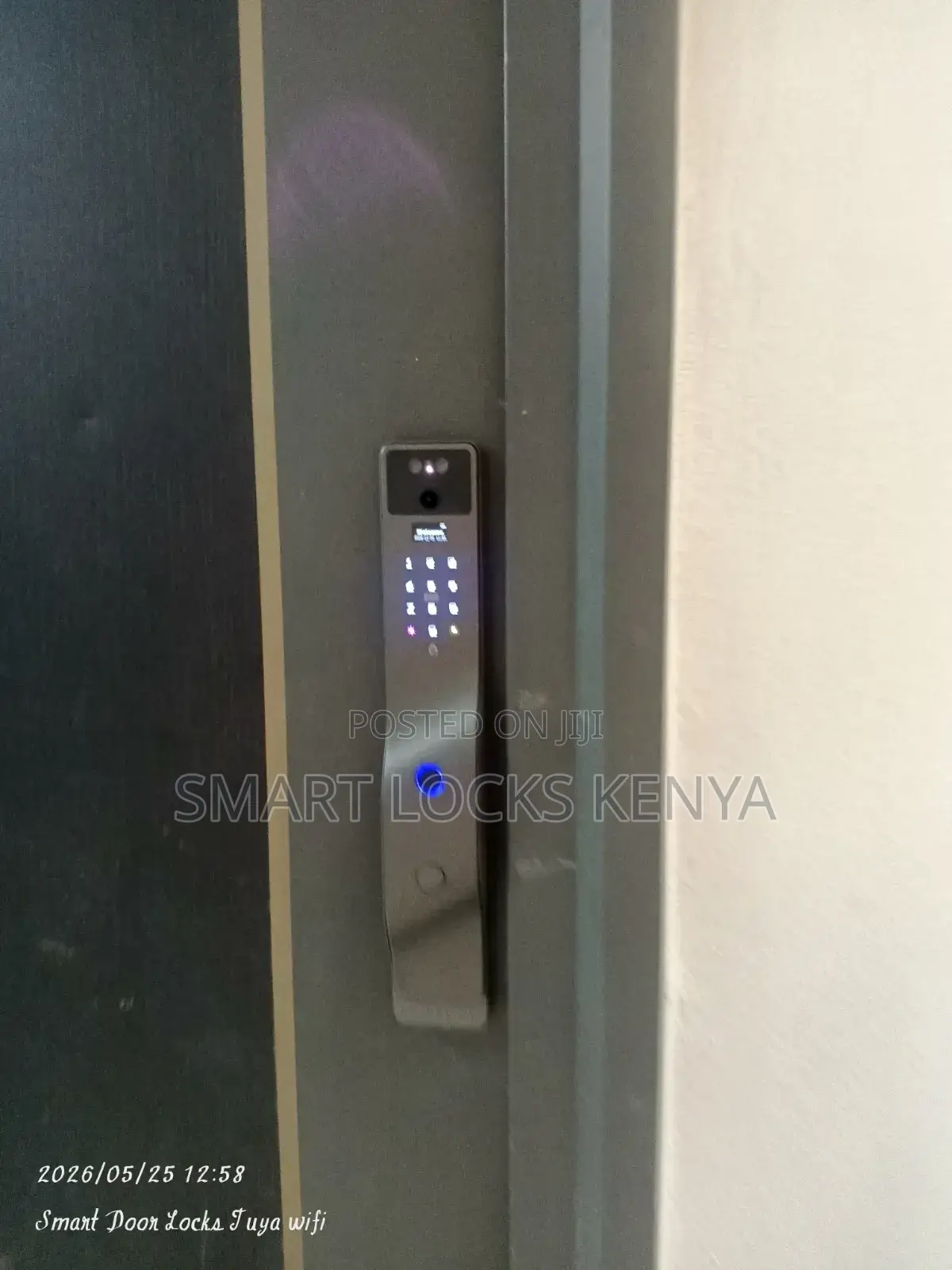 Smat Lock Tuya Smart 3d Face Recognition Door Lock 4200ah Battery