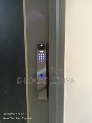 Smat Lock Tuya Smart 3d Face Recognition Door Lock 4200ah Battery
