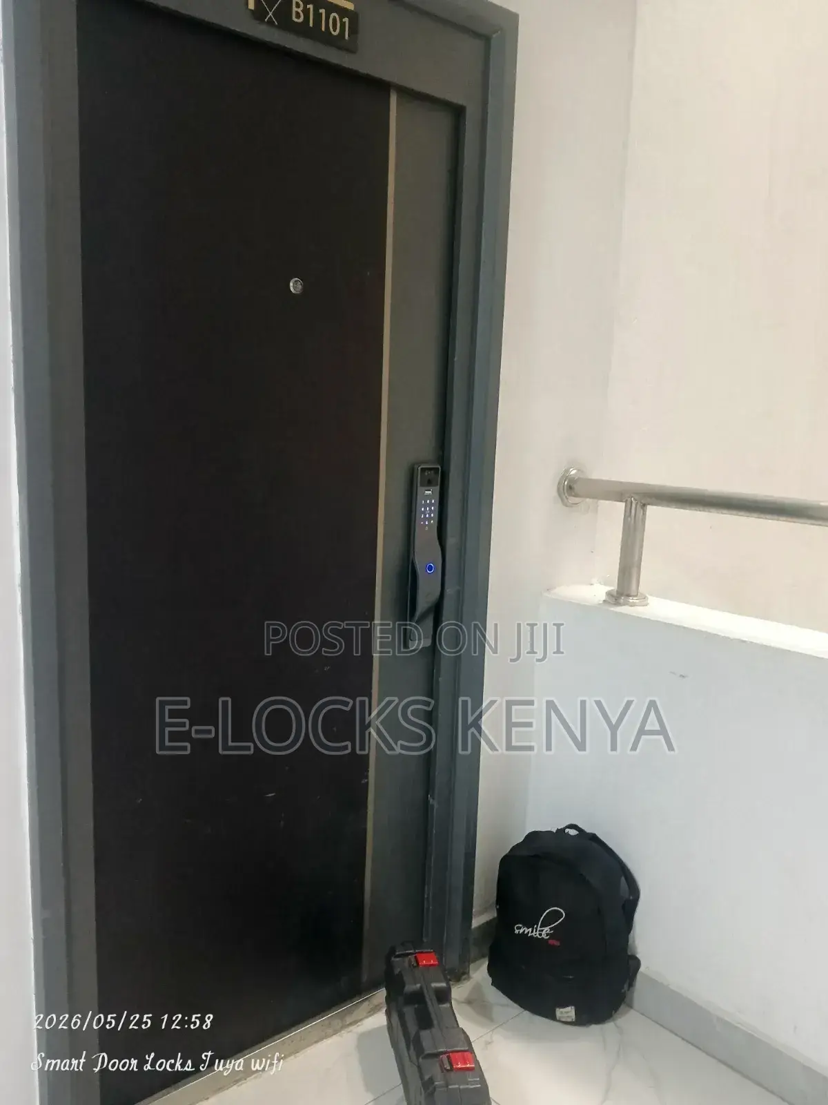 Smat Lock Tuya Smart 3d Face Recognition Door Lock 4200ah Battery