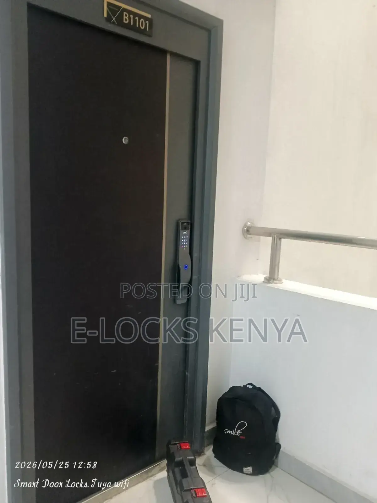 Smat Lock Tuya Smart 3d Face Recognition Door Lock 4200ah Battery