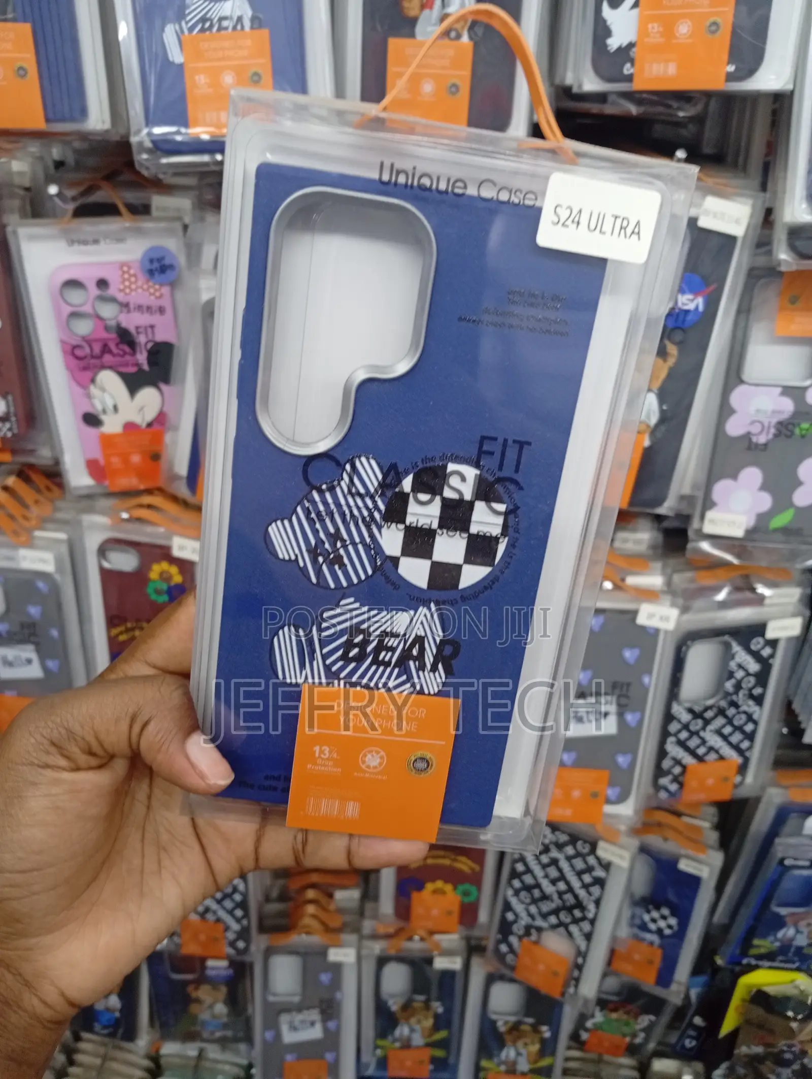 "Unique Case" Brand Phone Cover Designed for the Samsung Galaxy S24