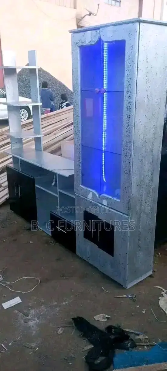 Grey Tv Stand
