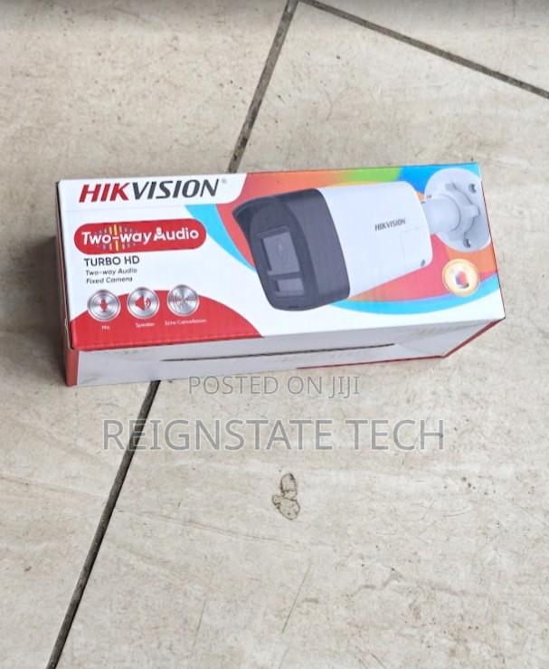 Hikvision 2mp Color Vu Bullet Camera Two Way Audio With Siren