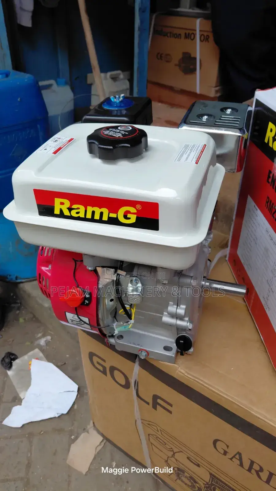 Ram G India Petrol 7.5hp Engine Drive