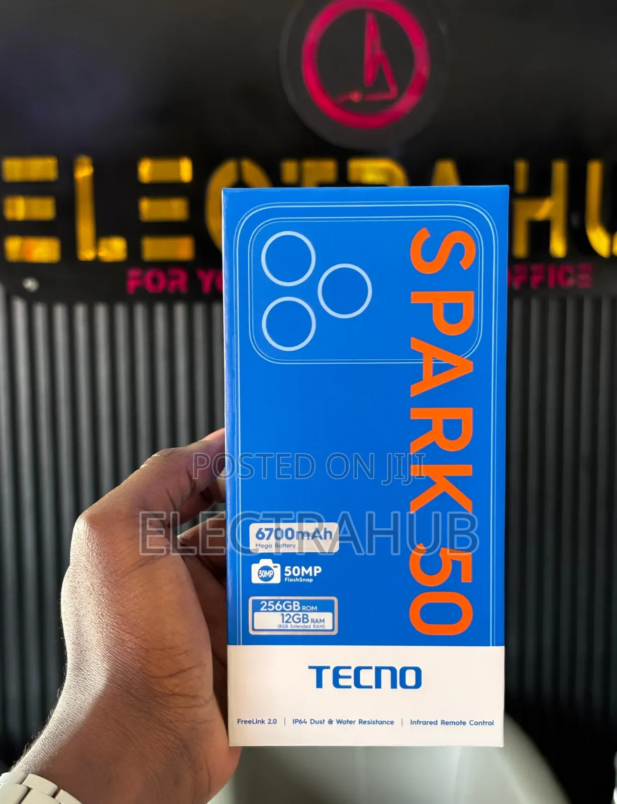 New Tecno Spark 50 128 GB Black
