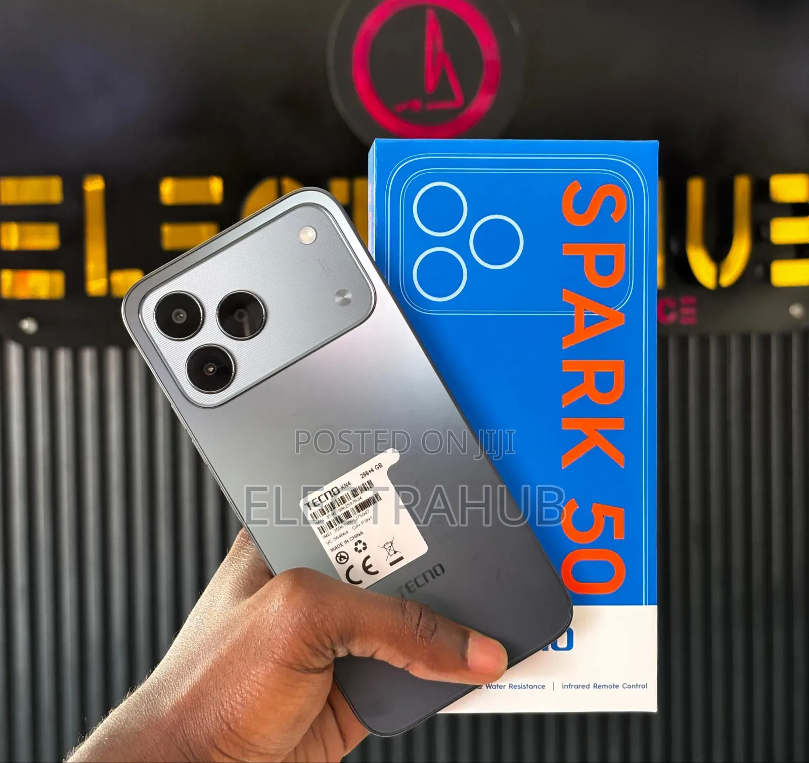 New Tecno Spark 50 128 GB Black