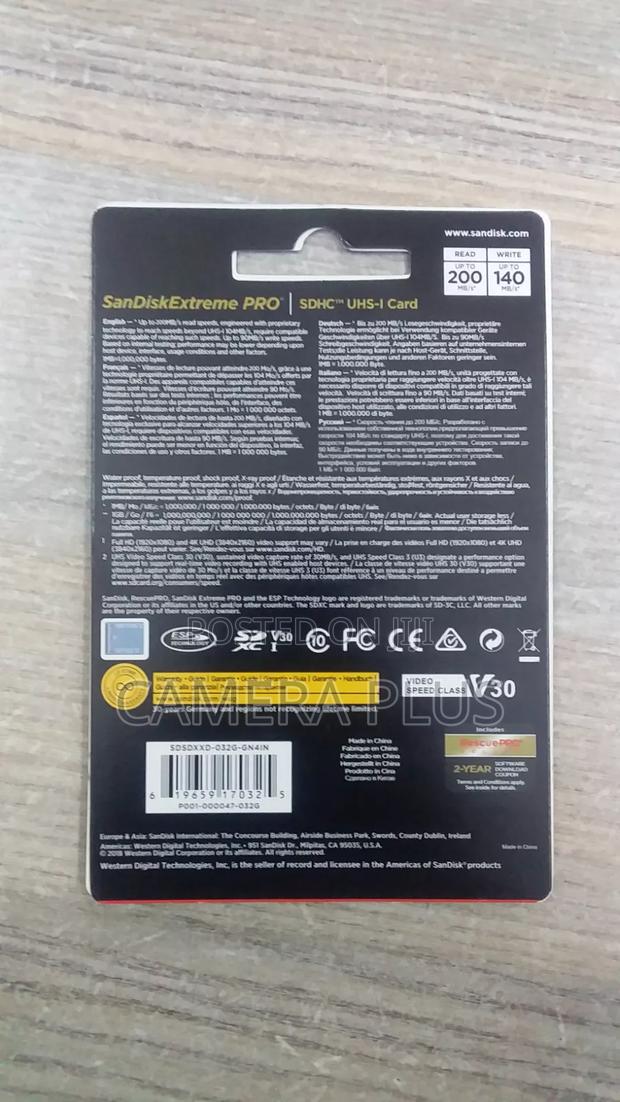 Sandisk Memory Card 32gb - thumbnail 2