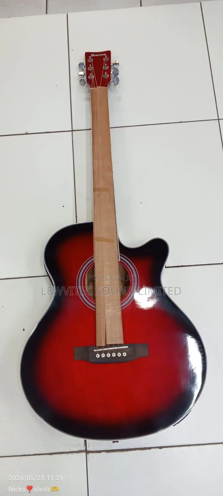 New Red Wine Guitar