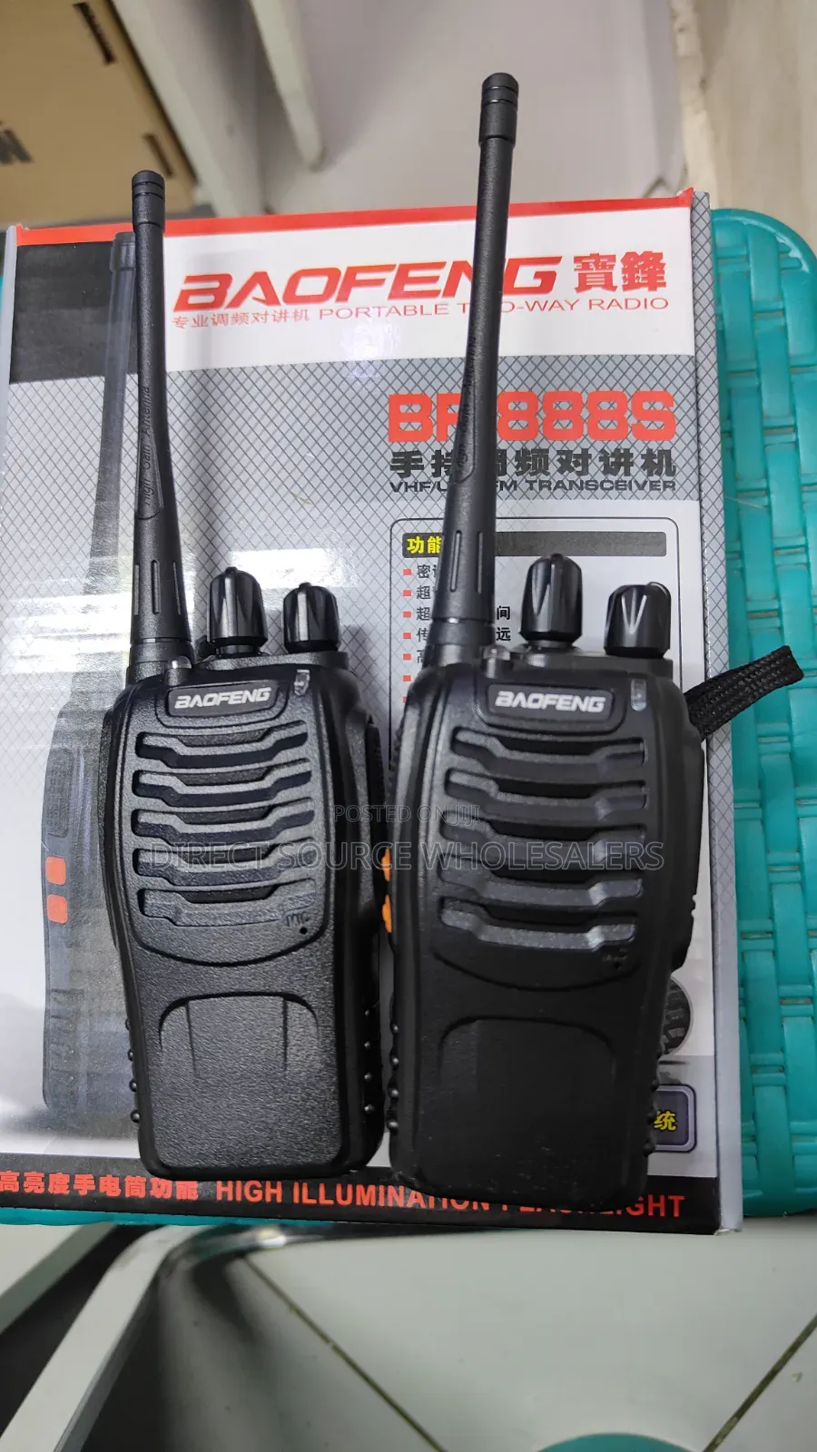 Baofeng 888s Rechargeable Two Way Radio Call