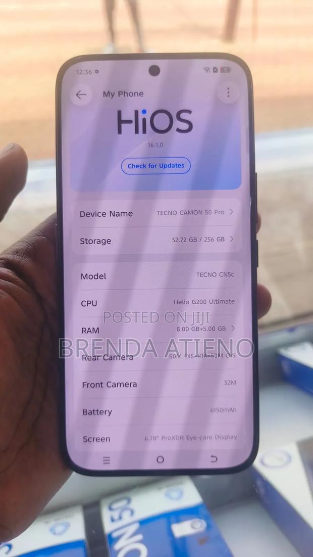 New Tecno Camon 50 Pro 256 GB Black - thumbnail 2