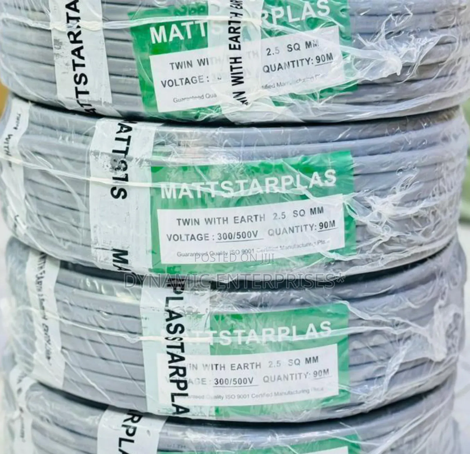 *2.5 Twin Mattstarplus With Earth Cable