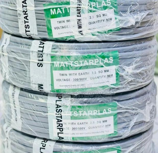 *2.5 Twin Mattstarplus With Earth Cable