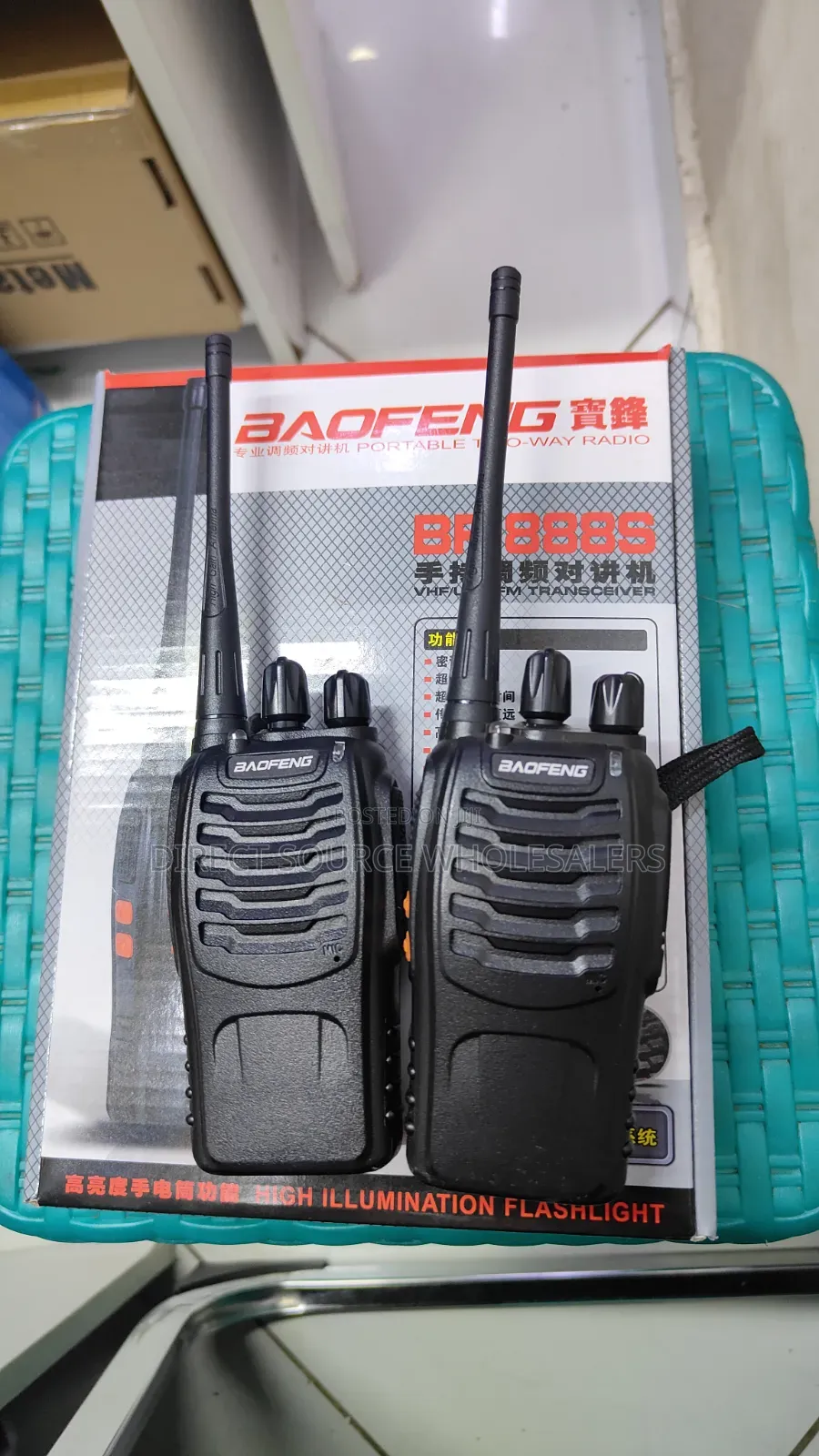 Original Baofeng Bf-888s Security Walkie Talkies