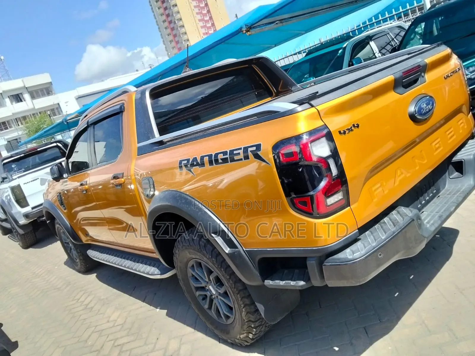 Ford Ranger Wildtrak 2022 Yellow