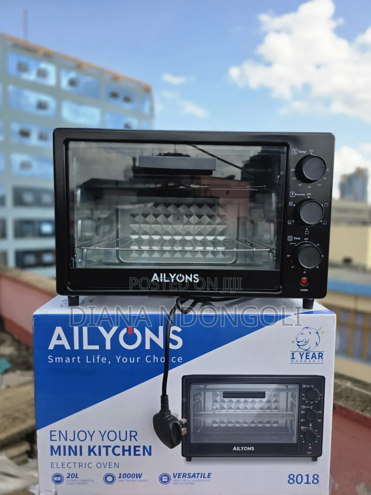 *20 Litres Ailyons Electric Oven