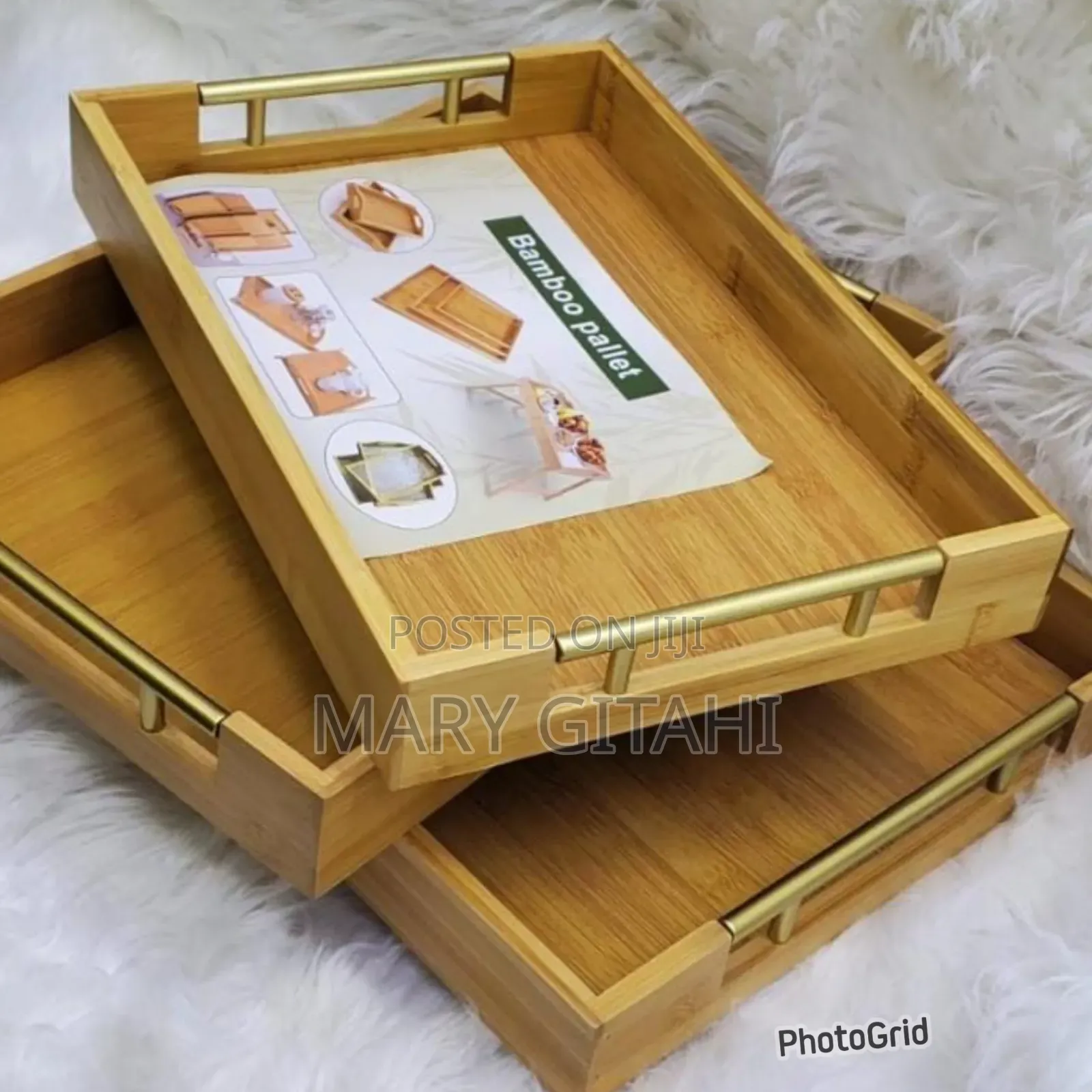 3 in 1 Bamboo Serving Tray Available