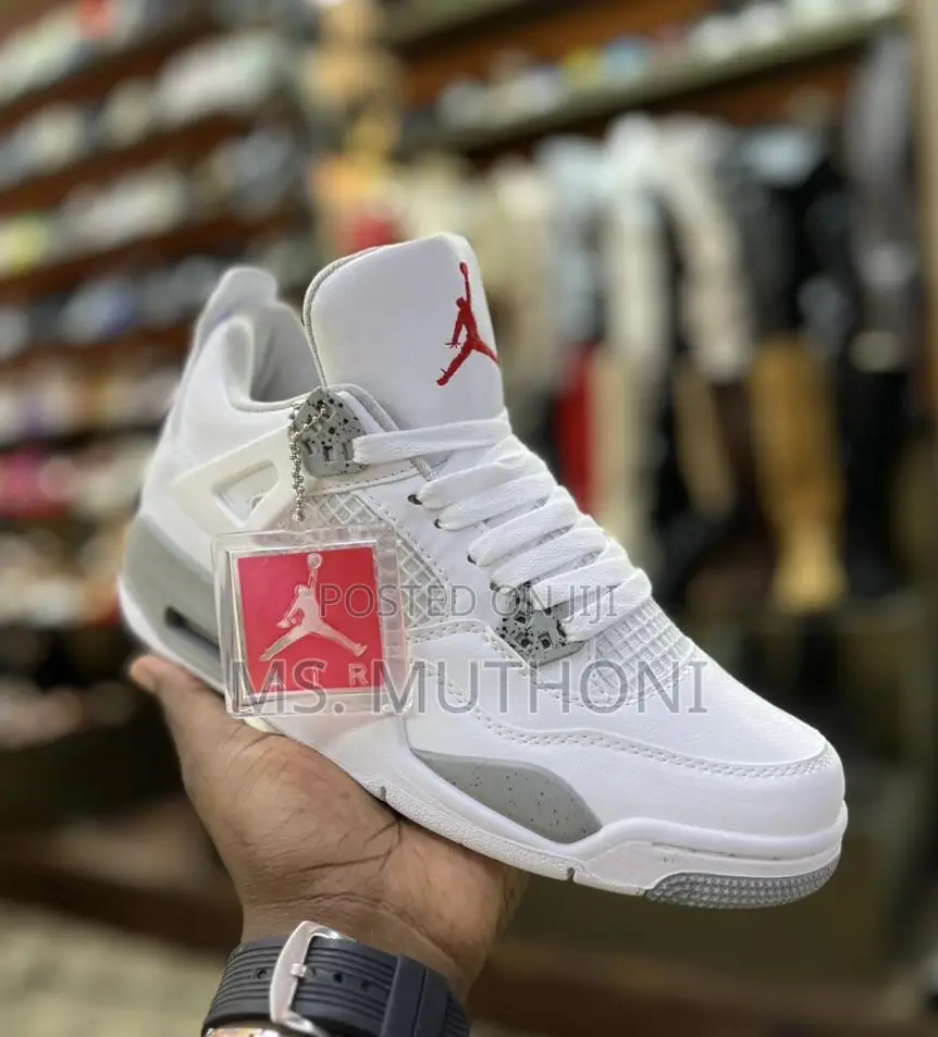  Quality  Jordan 4s White Oreo Size 40-45
