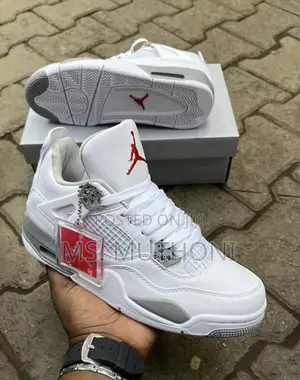  Quality  Jordan 4s White Oreo Size 40-45