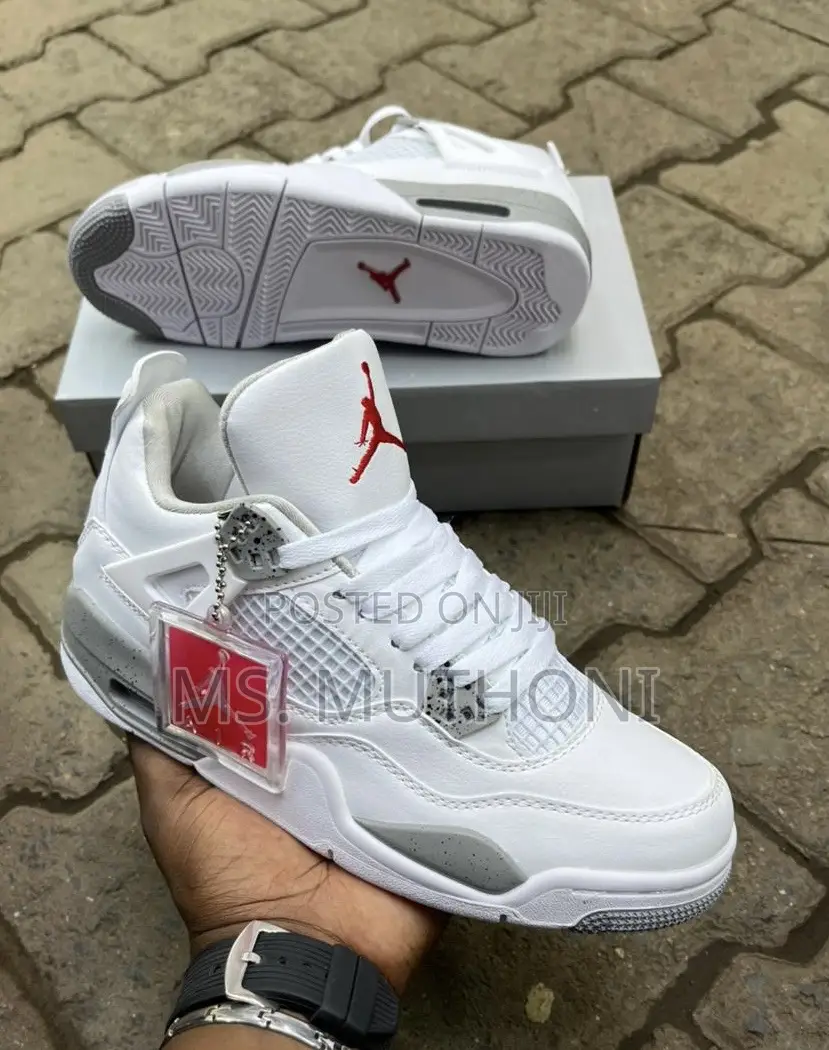  Quality  Jordan 4s White Oreo Size 40-45