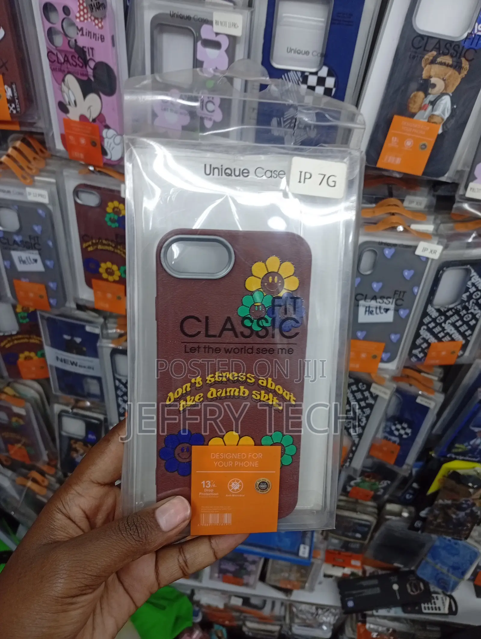 Unique Case Brand Smartphone Case for an iPhone 7g, Fe