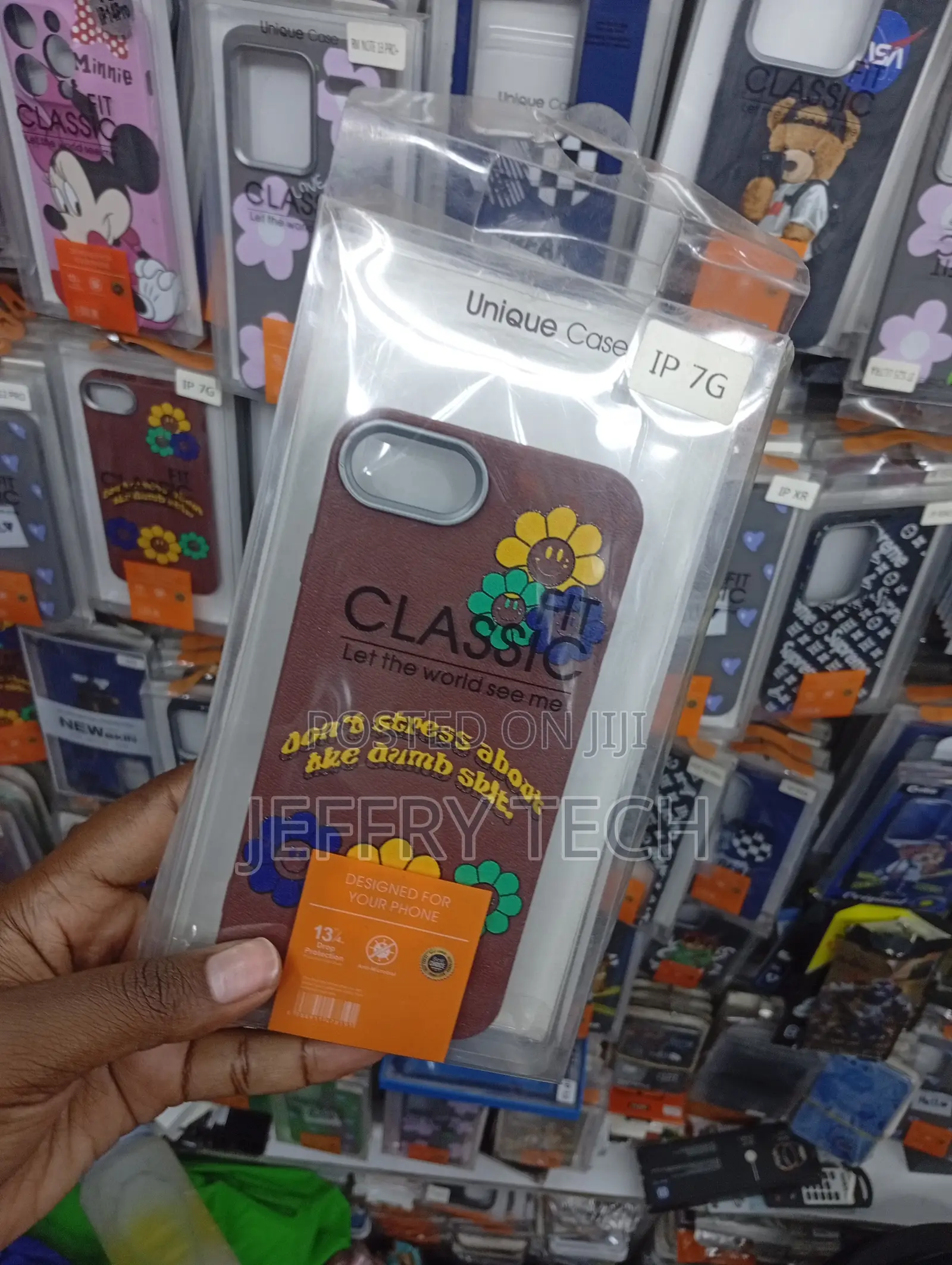 Unique Case Brand Smartphone Case for an iPhone 7g, Fe