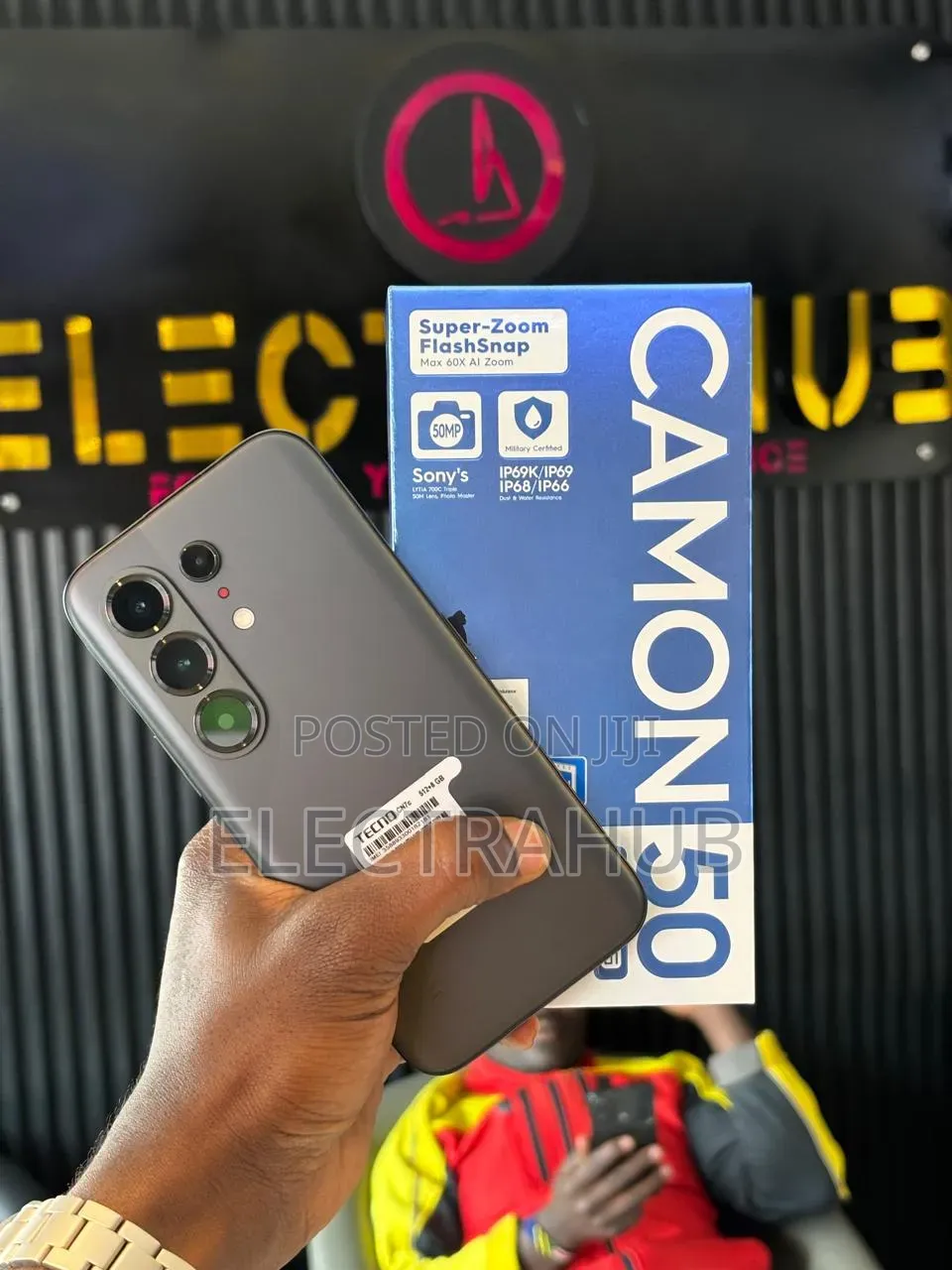 New Tecno Camon 50 Ultra 512 GB Black